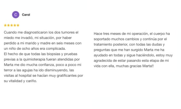 Testimonio Carol